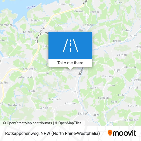 Карта Rotkäppchenweg