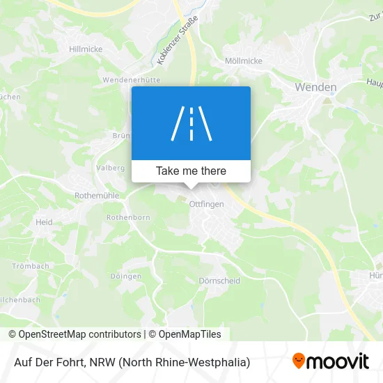 Auf Der Fohrt map