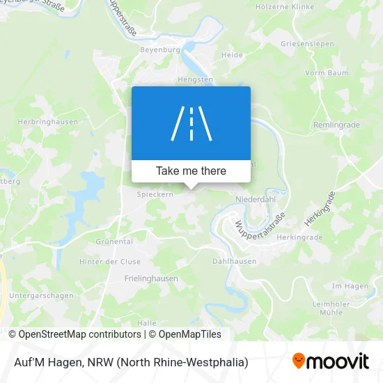 Auf'M Hagen map