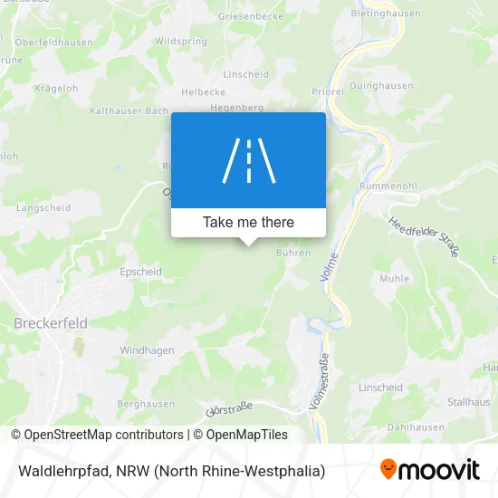 Карта Waldlehrpfad