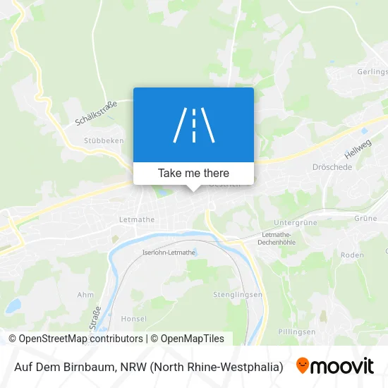 Карта Auf Dem Birnbaum