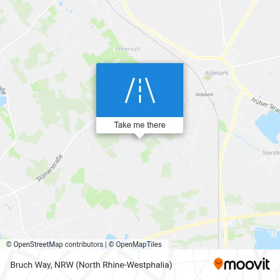 Bruchweg map