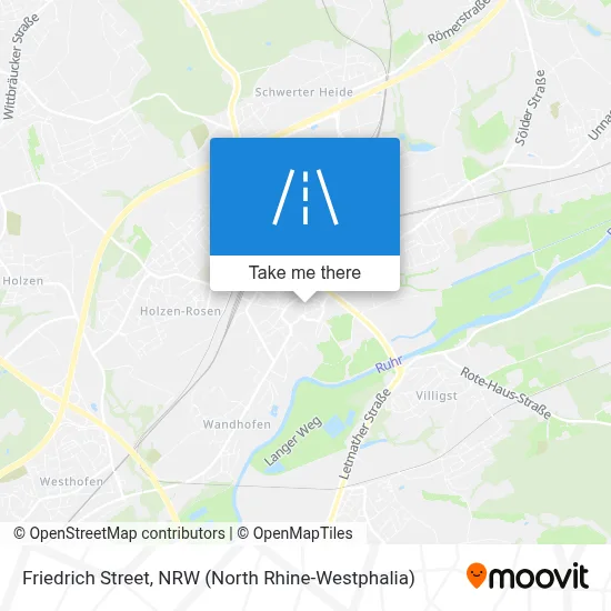 Friedrichstraße map
