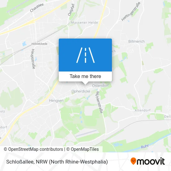 Карта Schloßallee