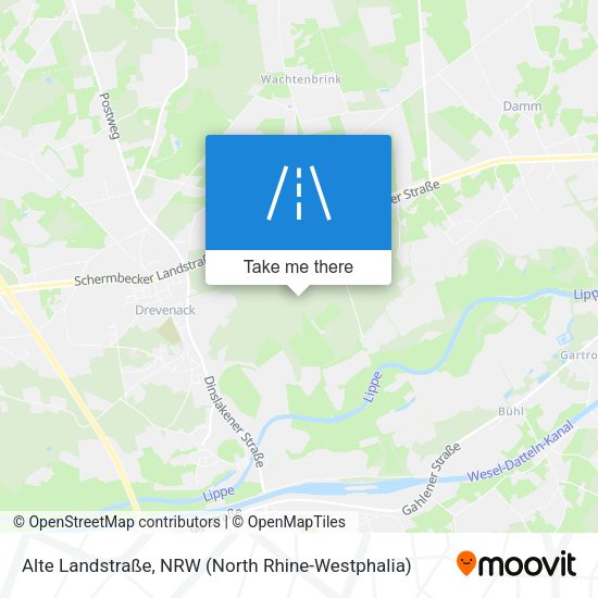 Alte Landstraße map