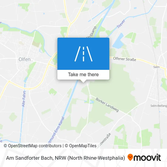 Am Sandforter Bach map