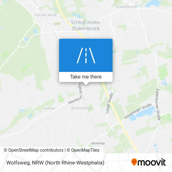 Карта Wolfsweg