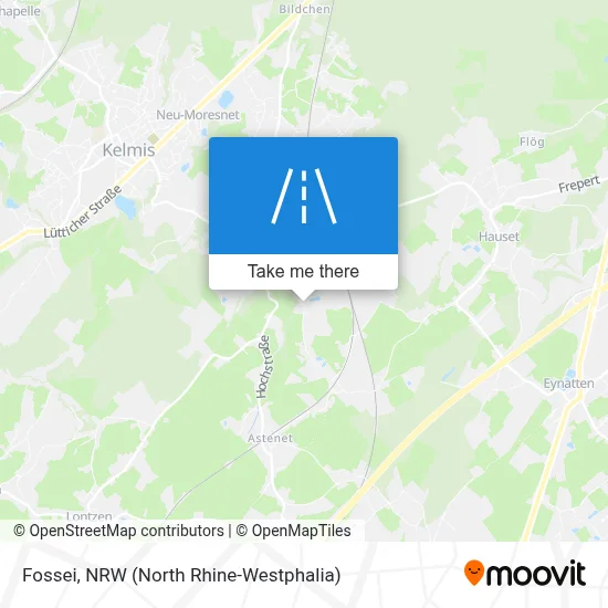 Fossei map
