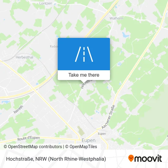 Карта Hochstraße