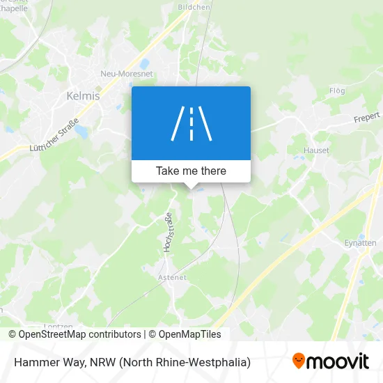 Hammerweg map