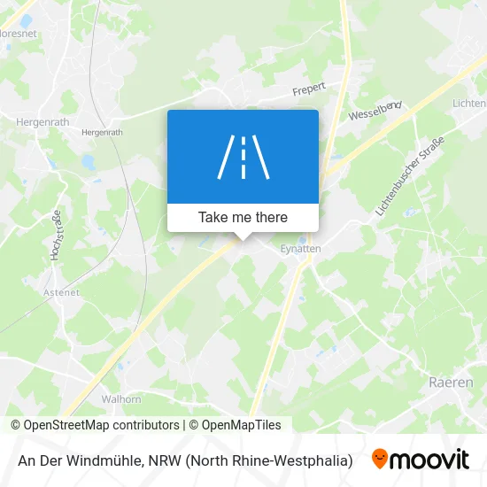 Карта An Der Windmühle