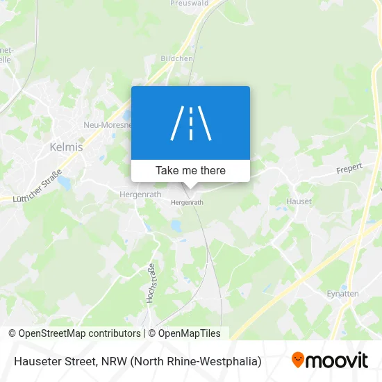 Hauseter Straße map