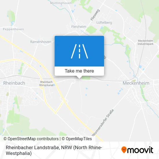 Rheinbacher Landstraße map