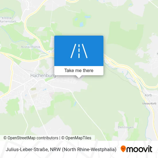 Julius-Leber-Straße map