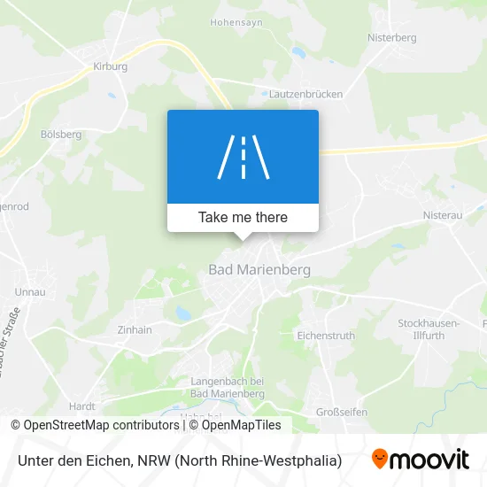 Карта Unter den Eichen