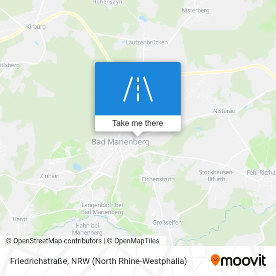 Friedrichstraße map