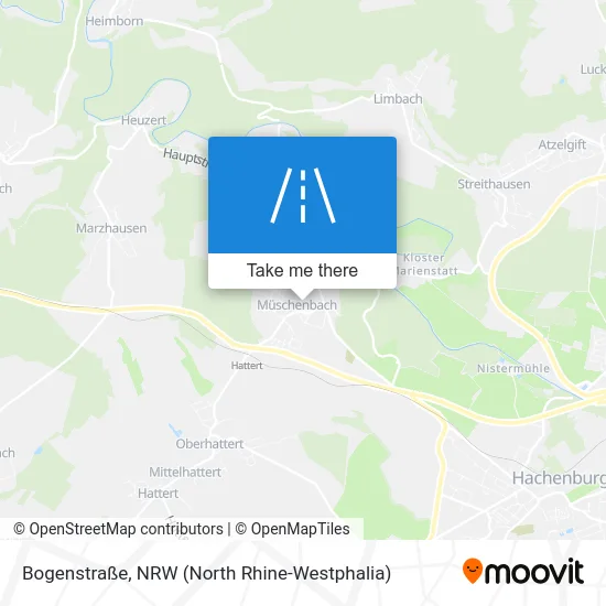 Карта Bogenstraße