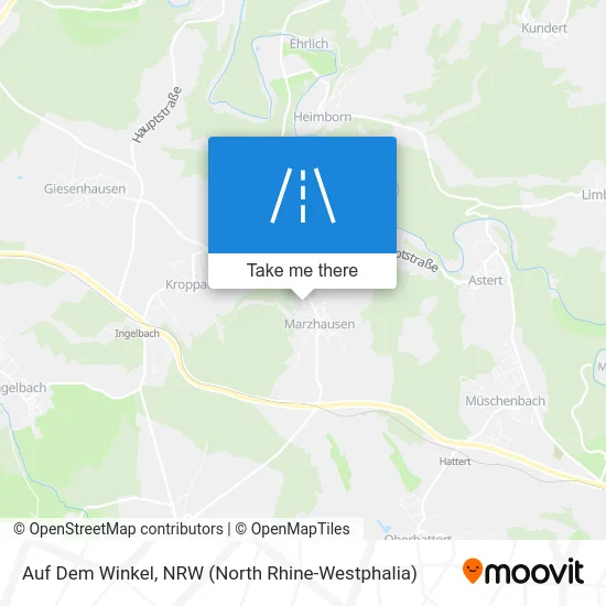 Карта Auf Dem Winkel