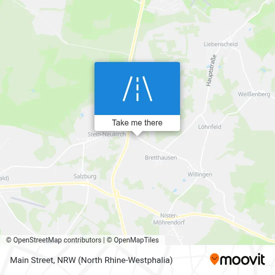 Hauptstraße map