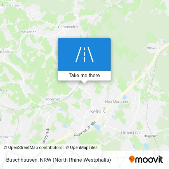 Buschhausen map