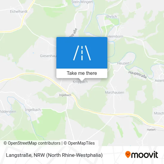 Карта Langstraße
