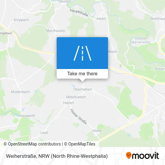 Карта Weiherstraße