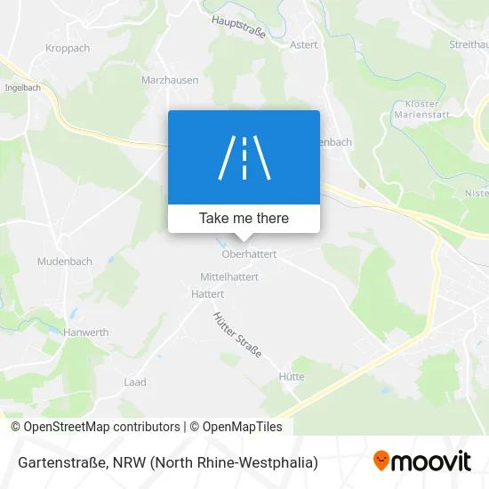 Карта Gartenstraße