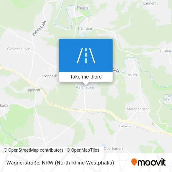 Карта Wagnerstraße