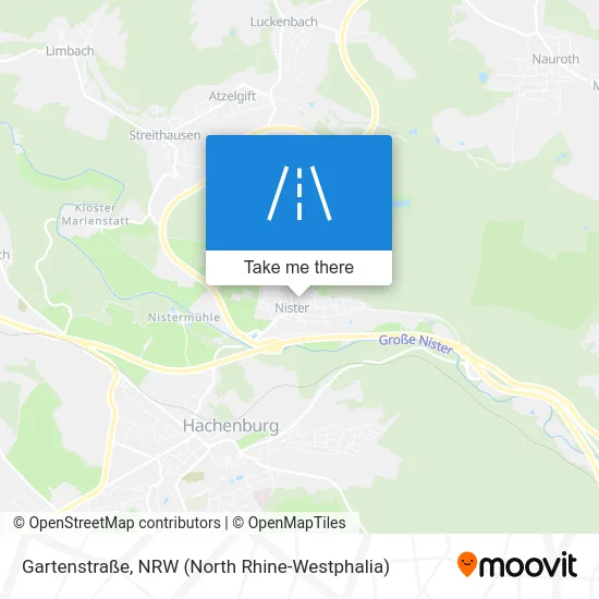 Карта Gartenstraße