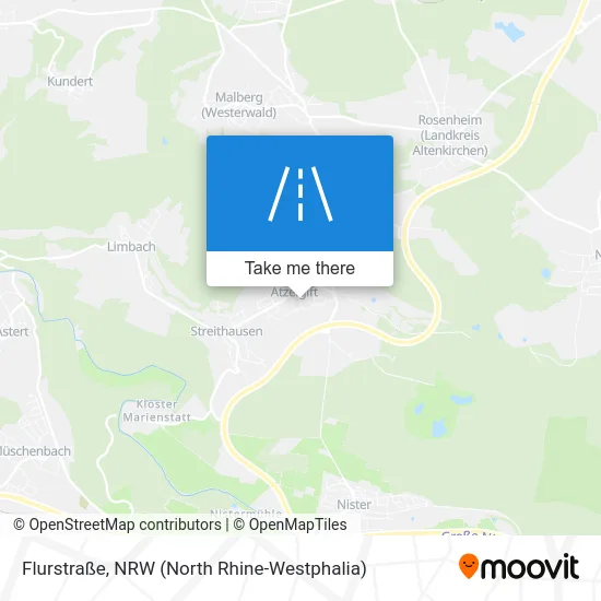 Карта Flurstraße
