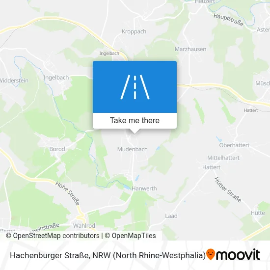 Hachenburger Straße map
