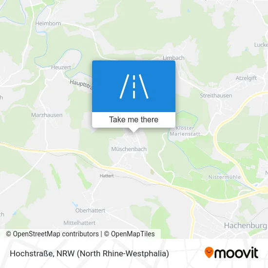 Hochstraße map