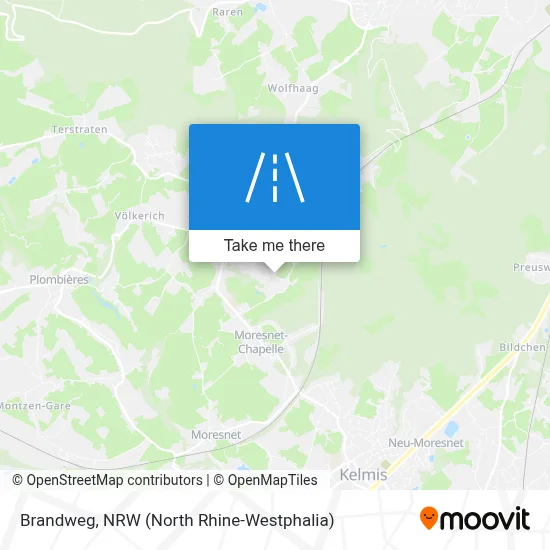 Brandweg map