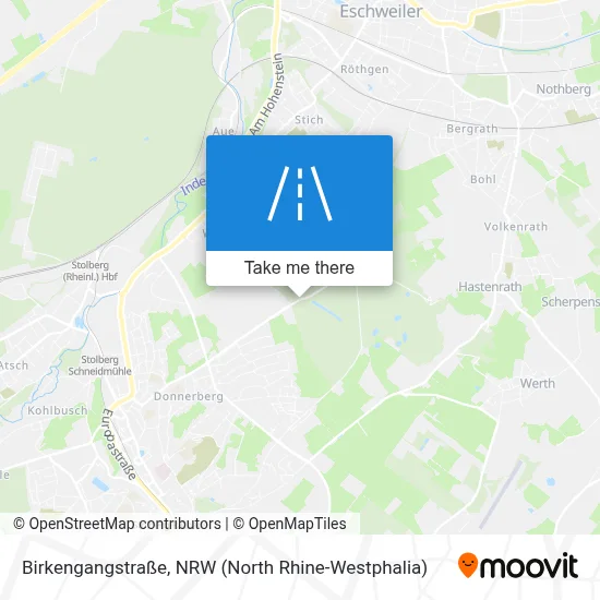 Birkengangstraße map