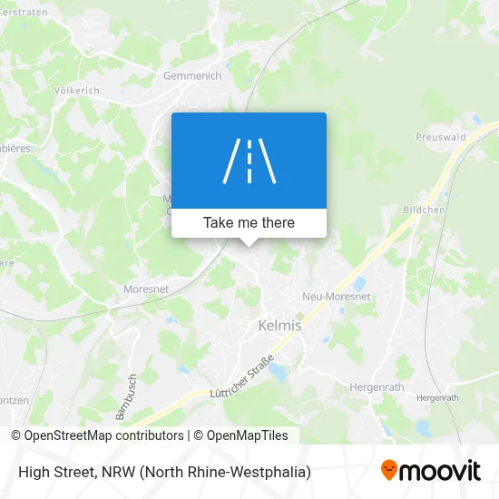 Hochstraße map