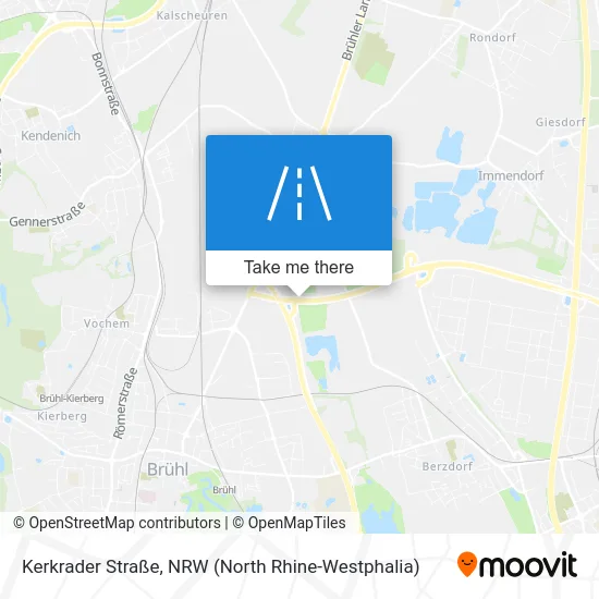 Карта Kerkrader Straße