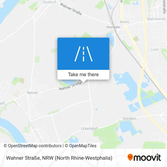 Карта Wahner Straße