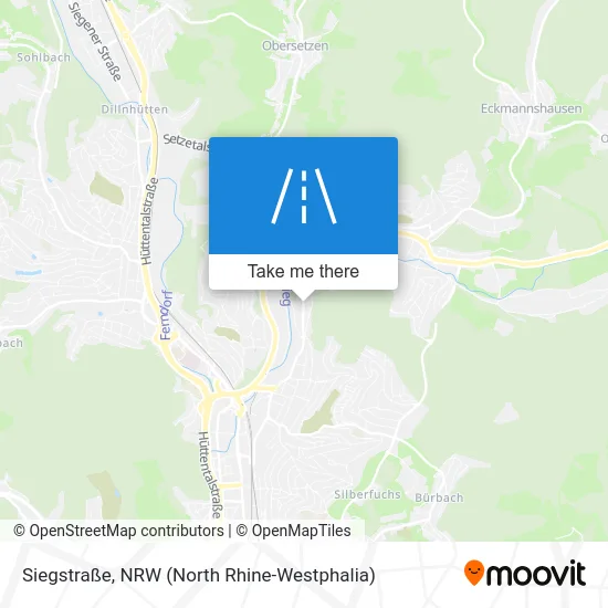 Карта Siegstraße