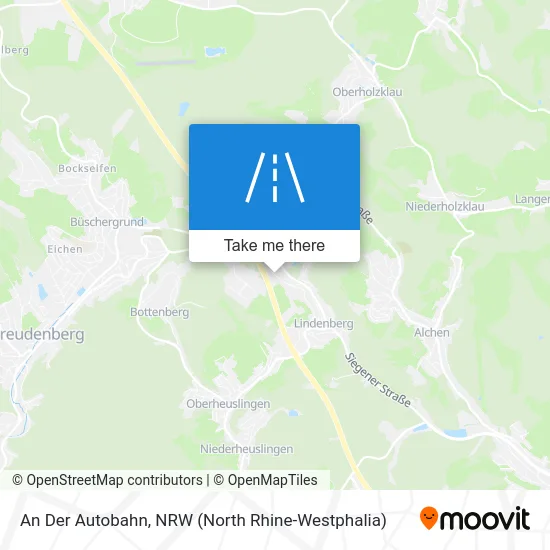 Карта An Der Autobahn