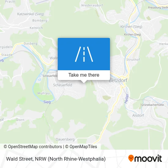 Waldstraße map