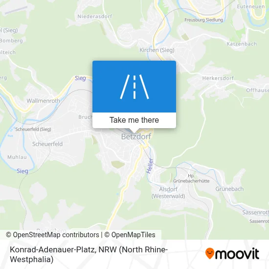 Konrad-Adenauer-Platz map