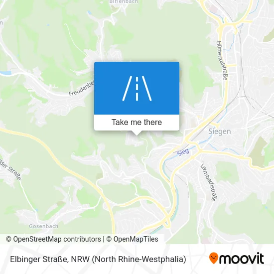 Elbinger Straße map