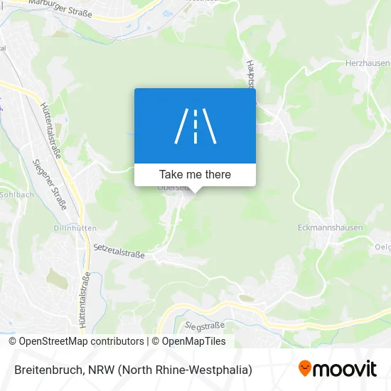 Карта Breitenbruch