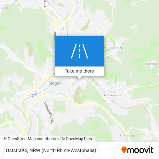 Карта Oststraße