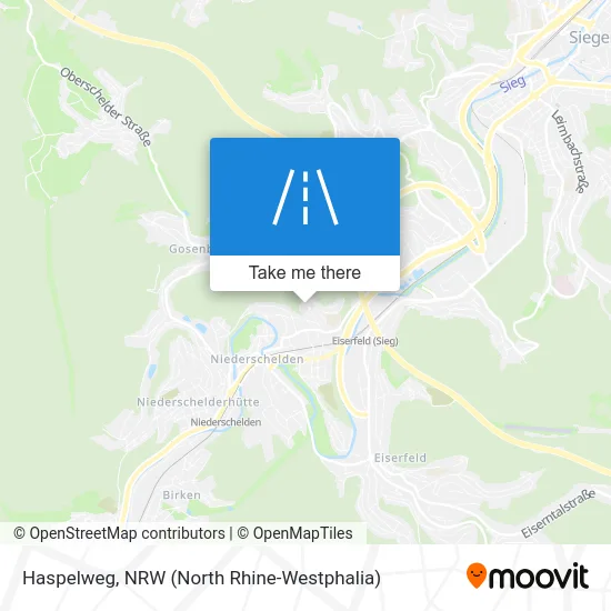 Карта Haspelweg