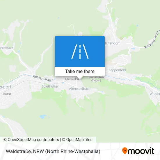 Карта Waldstraße