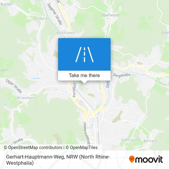 Карта Gerhart-Hauptmann-Weg