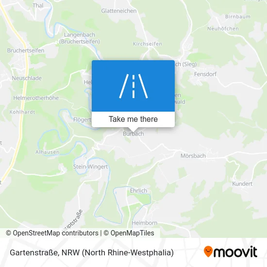 Карта Gartenstraße