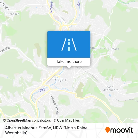 Albertus-Magnus-Straße map