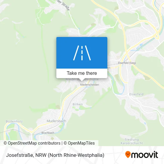 Карта Josefstraße